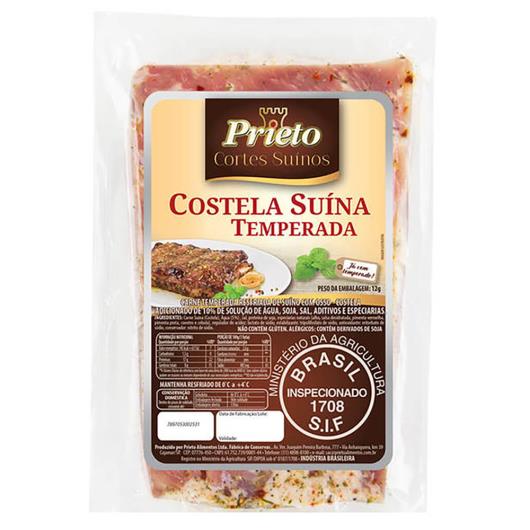 Costela Suína Prieto Temperada 1,1kg - Imagem em destaque