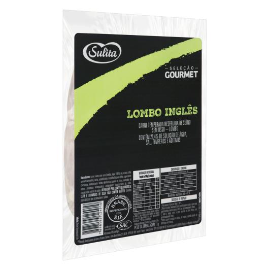 Lombo Suíno Resfriado Temperado Inglês sem Osso Sulita Seleção Gourmet 800g - Imagem em destaque