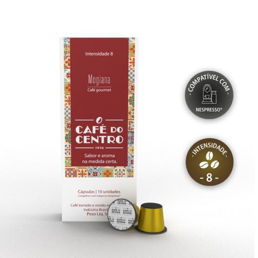 Café em Cápsula Torrado e Moído Mogiana Café do Centro Gourmet Caixa 50g 10 Unidades - Imagem em destaque