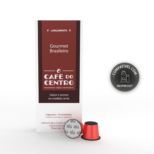 Cápsulas Café do Centro Gourmet Brasileiro c/ 10 unids 50g - Imagem em destaque