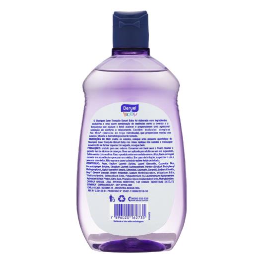 Shampoo Baruel Baby Sono Tranquilo Frasco 400ml - Imagem em destaque