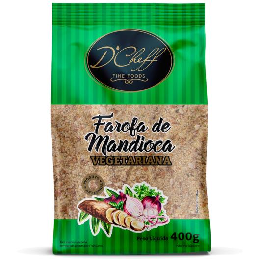 Farofa D'Cheff mandioca vegetariana 400g - Imagem em destaque