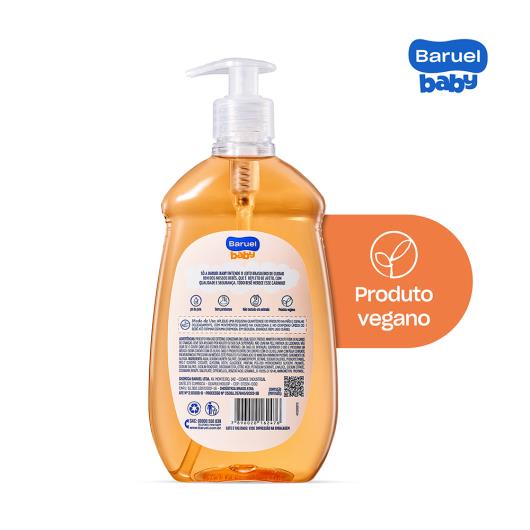 Sabonete Líquido com Glicerina da Cabeça aos Pés Baruel Baby Frasco 400ml - Imagem em destaque