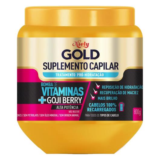 Suplemento Capilar Niely Gold bomba de vitamina 800g - Imagem em destaque
