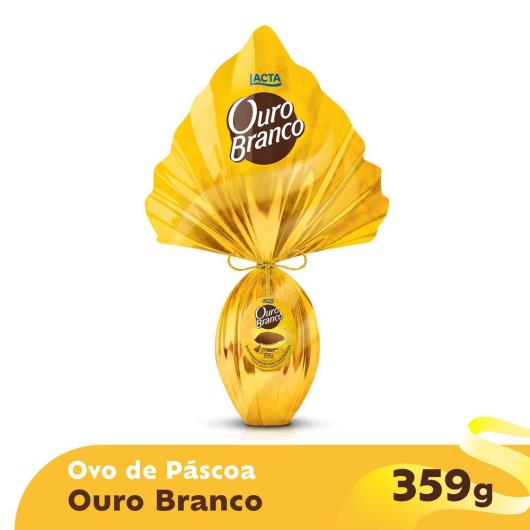 Ovo de páscoa número 20 Lacta Ouro Branco 359g - Imagem em destaque
