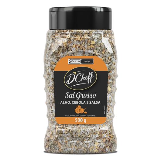 Sal Grosso Cebola, Alho e Salsa D'Cheff Frasco 500g - Imagem em destaque