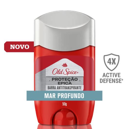 Antitranspirante em Barra Mar Profundo Old Spice 50g - Imagem em destaque