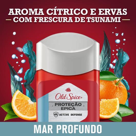 Antitranspirante em Barra Mar Profundo Old Spice 50g - Imagem em destaque