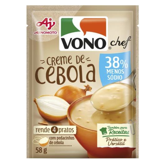 Creme de cebola 37% menos sódio Vono 58g - Imagem em destaque