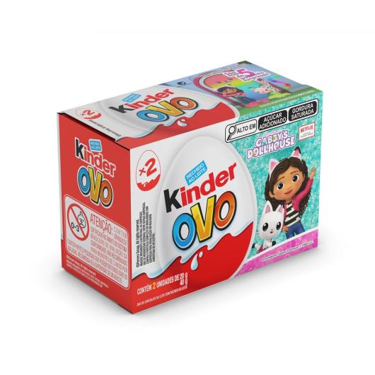 Kinder Ovo Gabbys 40g 2 Unidades - Imagem em destaque