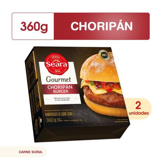 Hambúrguer Seara Gourmet Choripán 360g - Imagem em destaque