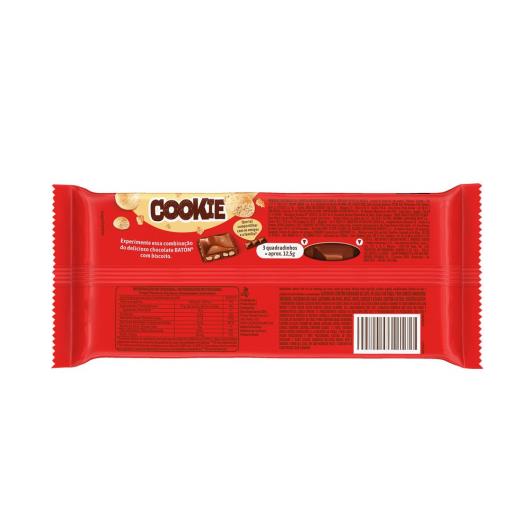 Chocolate GAROTO BATON Cookie Tablete 90g - Imagem em destaque
