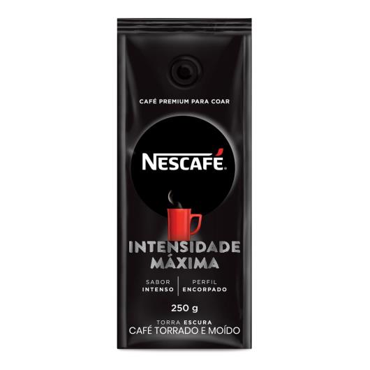 Café Torrado e Moído Intenso Nescafé Intensidade Máxima Premium Pacote 250g - Imagem em destaque