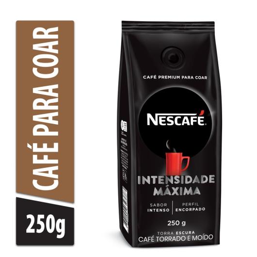 Café Torrado e Moído Intenso Nescafé Intensidade Máxima Premium Pacote 250g - Imagem em destaque