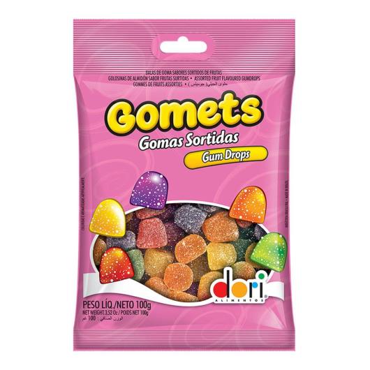 Bala de Goma Gomets gum drops 100g - Imagem em destaque