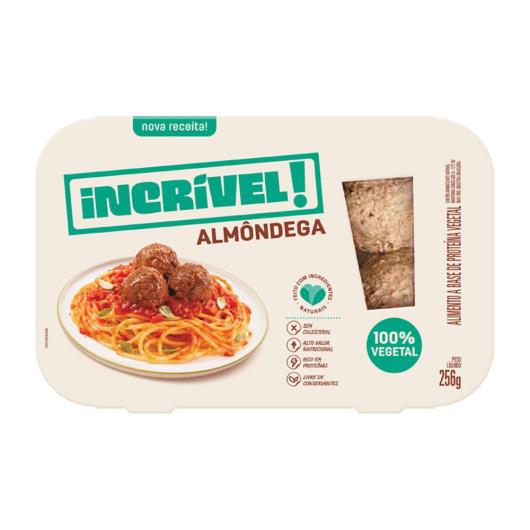 Almôndega Incrível! 100% Vegetal 256g - Imagem em destaque