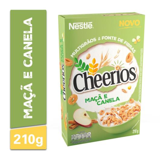 Cereal Matinal CHEERIOS Maçã e Canela 210g - Imagem em destaque