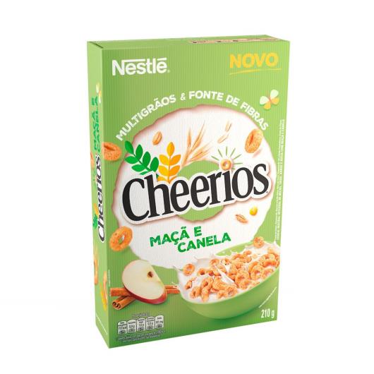 Cereal Matinal CHEERIOS Maçã e Canela 210g - Imagem em destaque