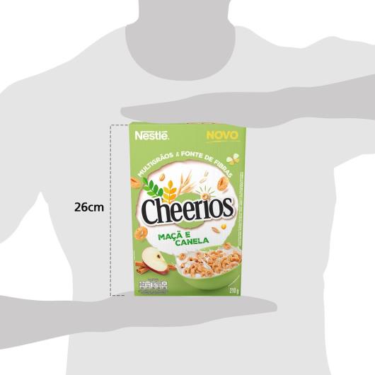 Cereal Matinal CHEERIOS Maçã e Canela 210g - Imagem em destaque