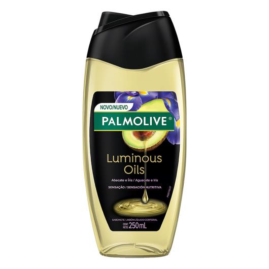 Sabonete Líquido Abacate e íris Palmolive Luminous Oils Frasco 250ml - Imagem em destaque