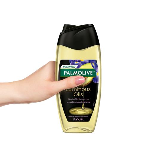 Sabonete Líquido Abacate e íris Palmolive Luminous Oils Frasco 250ml - Imagem em destaque