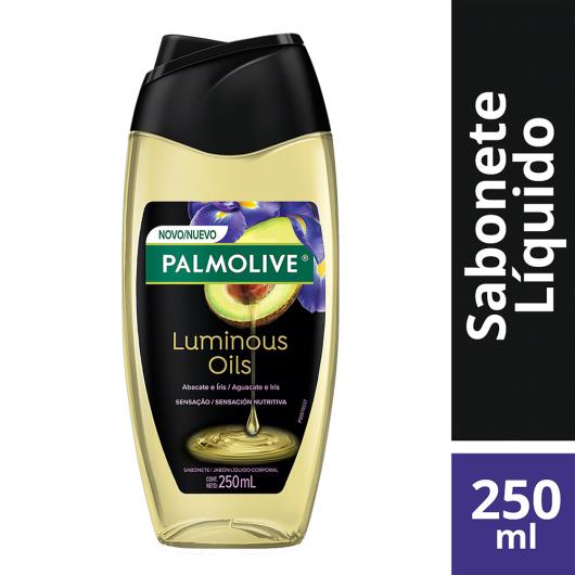 Sabonete Líquido Abacate e íris Palmolive Luminous Oils Frasco 250ml - Imagem em destaque