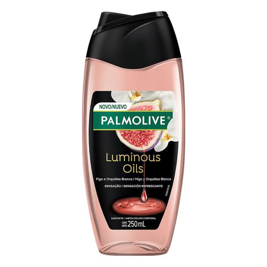 Sabonete Líquido Figo e Orquídea Branca Palmolive Luminous Oils 250ml - Imagem em destaque