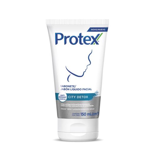 Sabonete Líquido Facial Protex City Detox Bisnaga 150ml - Imagem em destaque