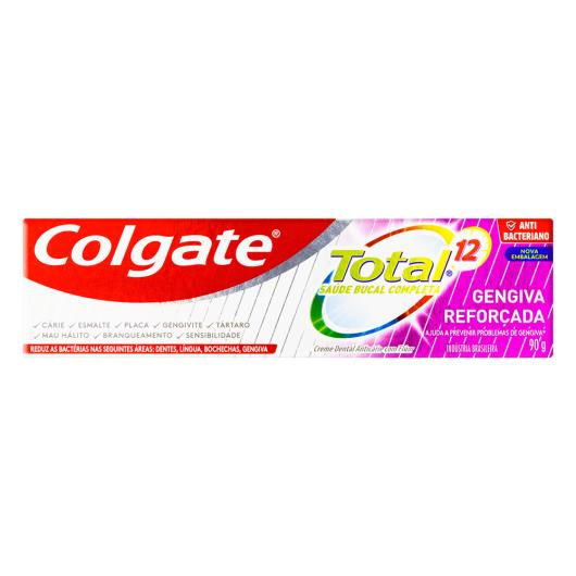 Creme Dental Colgate Total 12 Gengiva Reforçada Caixa 90g - Imagem em destaque
