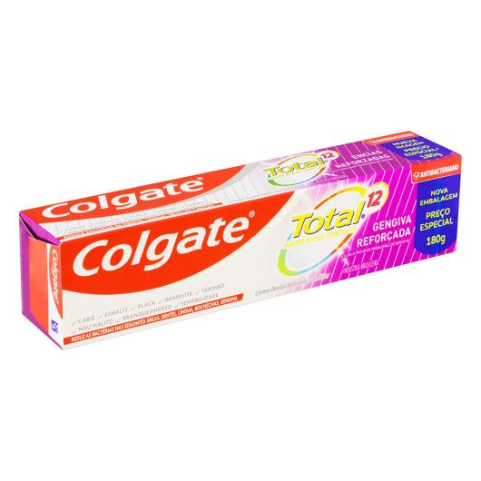 Creme Dental Colgate Total 12 Gengiva Reforçada Caixa 180g - Imagem em destaque