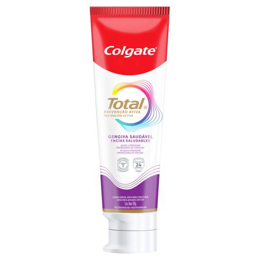 Creme Dental Zero Álcool Gengiva Saudável Colgate Total Prevenção Ativa 180g Leve Mais Pague Menos - Imagem em destaque