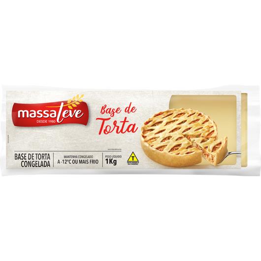 Base de Torta Massa Leve Congelado 1kg - Imagem em destaque