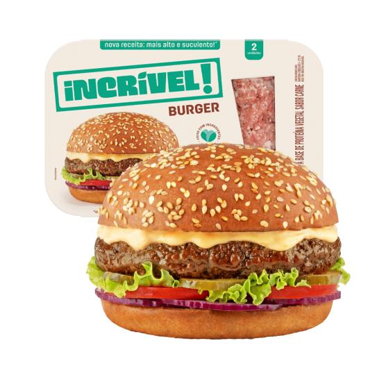 Hambúrguer de Carne Incrível! 100% Vegetal 226g - Imagem em destaque