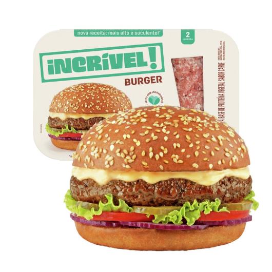 Hambúrguer de Carne Incrível! 100% Vegetal 226g - Imagem em destaque