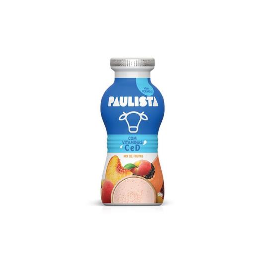 Iogurte desnatado Paulista mix de frutas 170g - Imagem em destaque