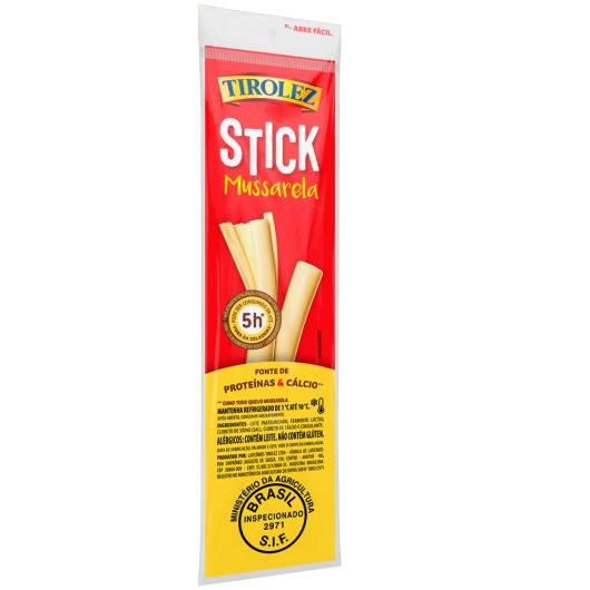 Queijo Tirolez Mussarela Stick 60g - Imagem em destaque