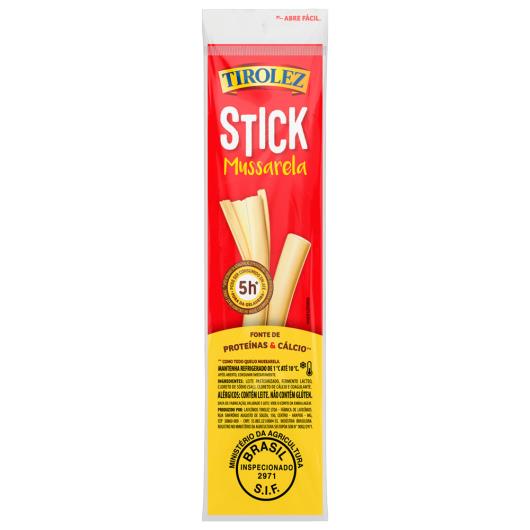 Queijo Tirolez Mussarela Stick 60g - Imagem em destaque