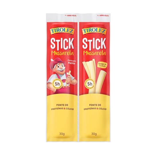 Queijo Tirolez Mussarela Stick 60g - Imagem em destaque