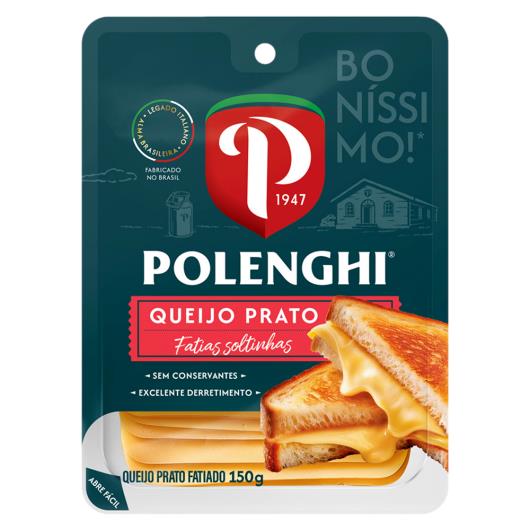Queijo Prato Polenghi Fatiado 150g - Imagem em destaque