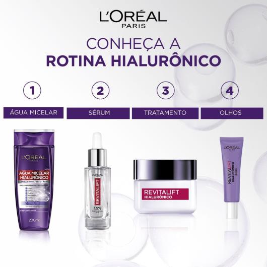 Água Micelar L'Oréal Paris Hialurônico 200ml - Imagem em destaque