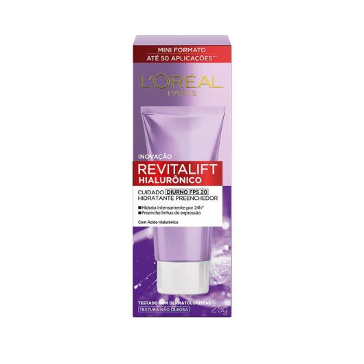 Creme Facial Anti-idade L'Oréal Paris Revitalift Hialurônico Diurno FPS 20 25g - Imagem em destaque