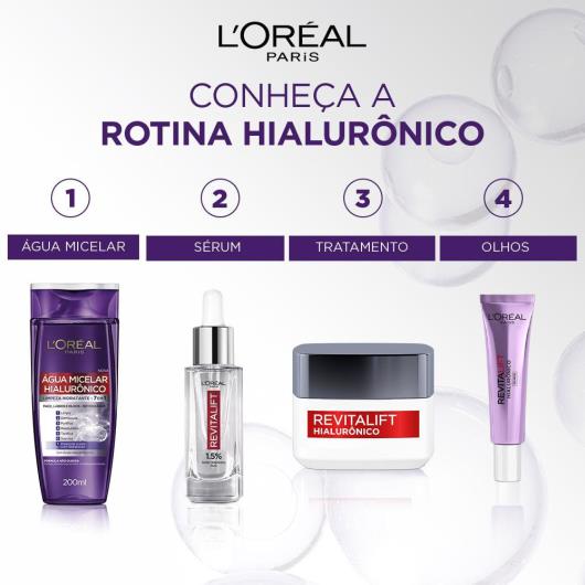 Máscara Facial em Tecido Anti-idade L'Oréal Paris Revitalift Hialurônico 30g - Imagem em destaque