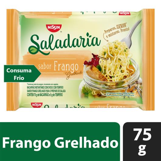 Macarrão instantâneo frango Nissin Saladaria 75g - Imagem em destaque