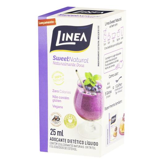 Adoçante líquido natural Linea Sweet Natural 25ml - Imagem em destaque