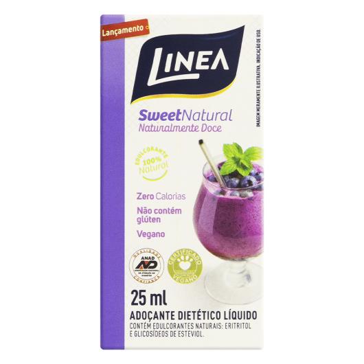 Adoçante líquido natural Linea Sweet Natural 25ml - Imagem em destaque
