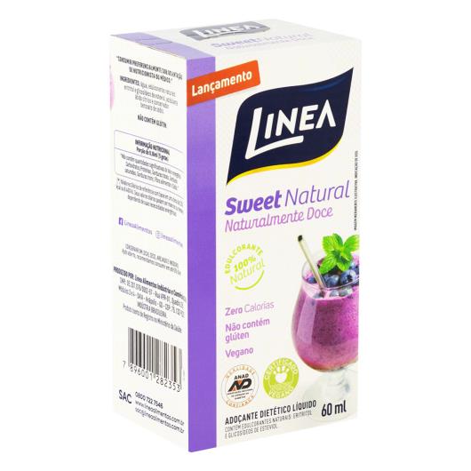 Adoçante Líquido Linea Sweet Natural Caixa 60ml - Imagem em destaque