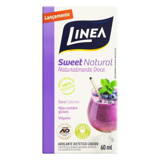 Adoçante Líquido Linea Sweet Natural Caixa 60ml - Imagem em destaque