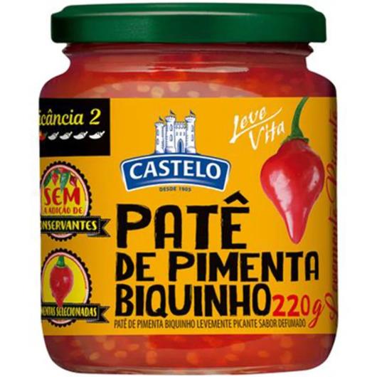 Patê Castelo pimenta biquinho picância 2 220g - Imagem em destaque