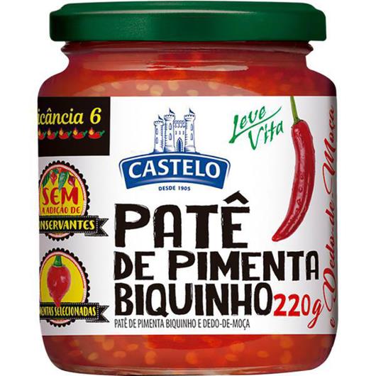 Patê Castelo pimenta biquinho picância 6 220g - Imagem em destaque