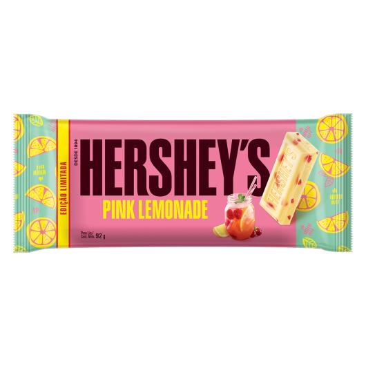 Chocolate Hersheys pink lemonade 92g - Imagem em destaque